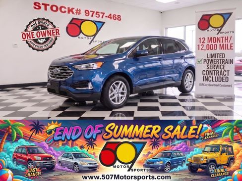 Used 2021 Ford Edge SEL w/ Cargo Accessory Package FWD image 1