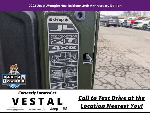 Used 2023 Jeep Wrangler Unlimited Rubicon 4xe AWD/4WD image 23