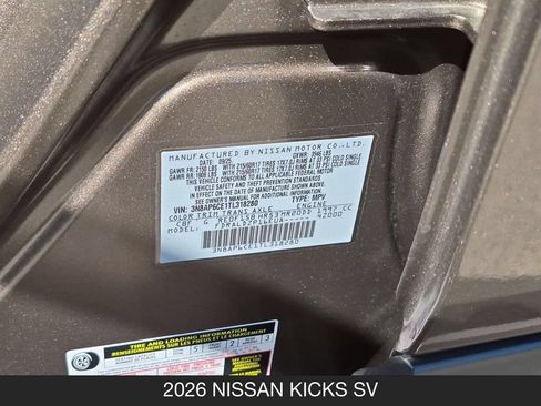 Used 2026 Nissan Kicks SV FWD image 26