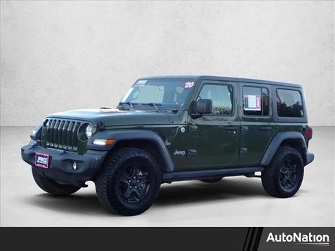 Used 2020 Jeep Wrangler Unlimited Sport S image 1