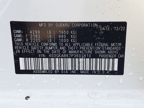 Certified 2023 Subaru Impreza 2.0i image 14