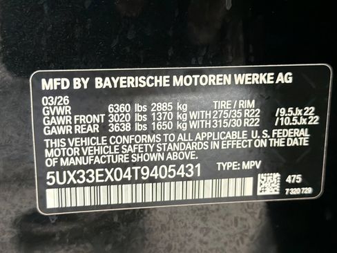 New 2026 BMW X6 xDrive40i w/ Climate Comfort Package image 20
