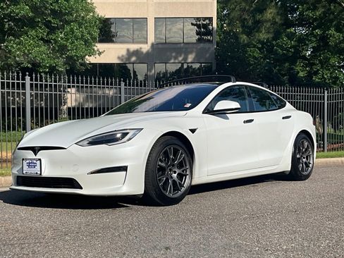 Used 2021 Tesla Model S Plaid AWD/4WD image 1