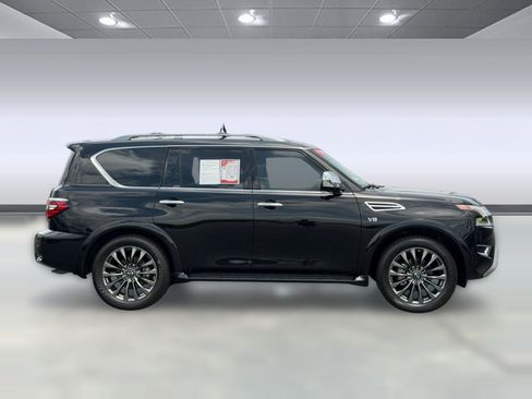 Certified 2022 Nissan Armada Platinum w/ Captain's Chairs Package RWD image 8