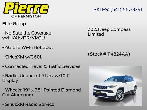 Used 2023 Jeep Compass Limited w/ Elite Group AWD/4WD image 24