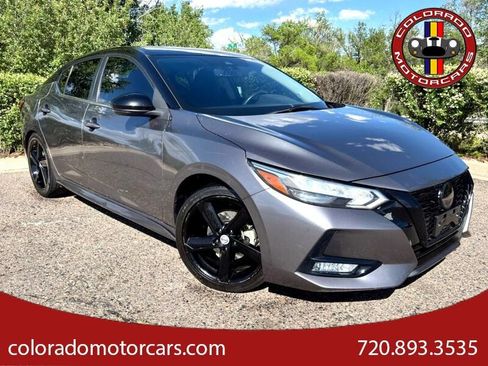 Used 2023 Nissan Sentra SR w/ Midnight Edition Package FWD image 1