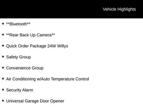 New 2025 Jeep Gladiator Willys image 10