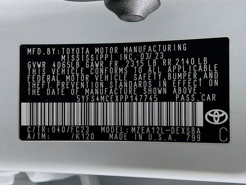 Certified 2023 Toyota Corolla SE FWD image 26