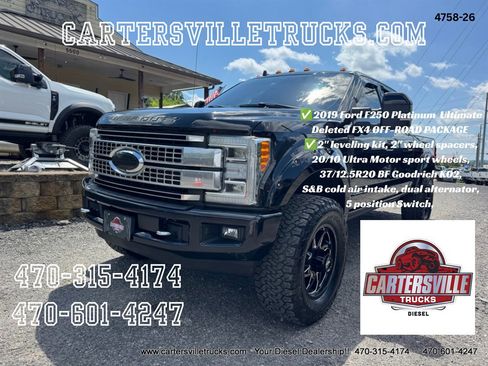 Used 2019 Ford F250 Platinum w/ Platinum Ultimate Package AWD/4WD image 1
