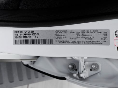 Used 2021 RAM 1500 TRX w/ TRX Level 2 Equipment Group image 34