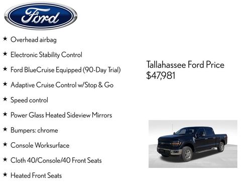 Used 2024 Ford F150 XLT w/ Equipment Group 302A MID image 8