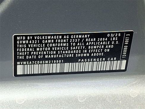 New 2025 Volkswagen Golf SE image 22