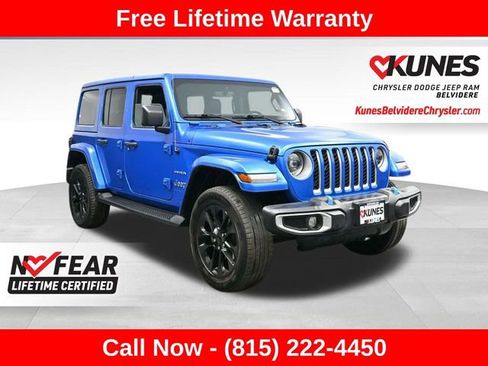 Used 2023 Jeep Wrangler Unlimited Sahara w/ Cold Weather Group image 1
