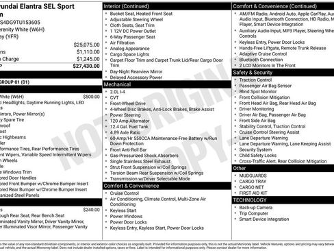 New 2026 Hyundai Elantra SEL Sport image 4