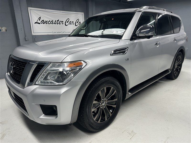 Used 2017 Nissan Armada Platinum w/ Captain Seat Package AWD/4WD image 1