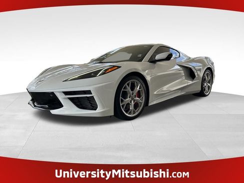 Used 2021 Chevrolet Corvette Stingray Preferred Cpe w/ Chrome Exterior Badge Package image 1