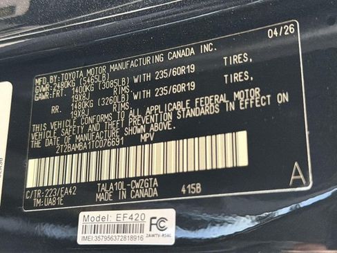Certified 2026 Lexus RX 350 Premium FWD image 29