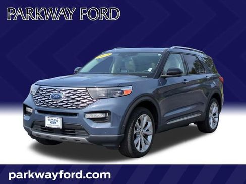Used 2021 Ford Explorer Platinum w/ Equipment Group 601A AWD/4WD image 1