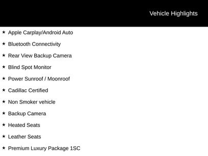 Certified 2022 Cadillac XT5 Premium Luxury