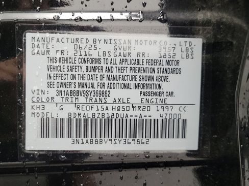 Used 2025 Nissan Sentra S FWD image 33
