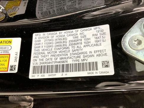 Certified 2023 Honda CR-V EX-L image 33