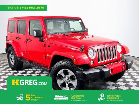 Used 2018 Jeep Wrangler Unlimited Sahara w/ Dual Top Group image 1