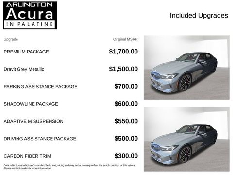 Used 2025 BMW M340i xDrive w/ Premium Package AWD/4WD image 4