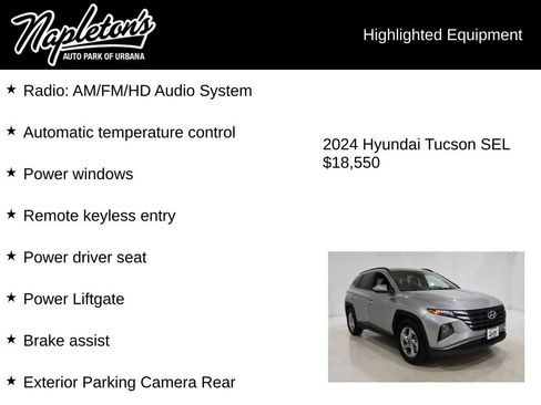 Used 2024 Hyundai Tucson SEL image 15