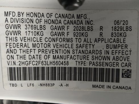 Used 2020 Honda Civic LX image 33