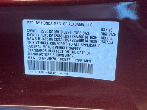 Used 2018 Honda Odyssey EX-L image 33