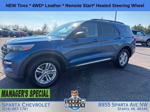 Used 2022 Ford Explorer XLT w/ Equipment Group 202A AWD/4WD image 7