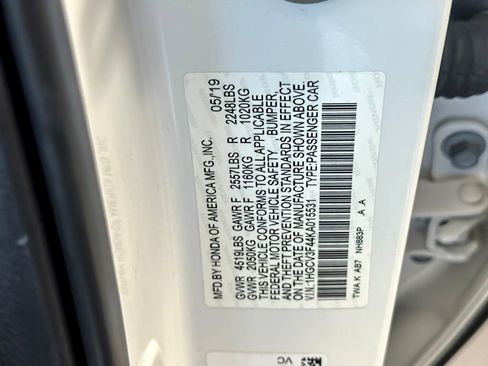 Used 2019 Honda Accord EX image 26