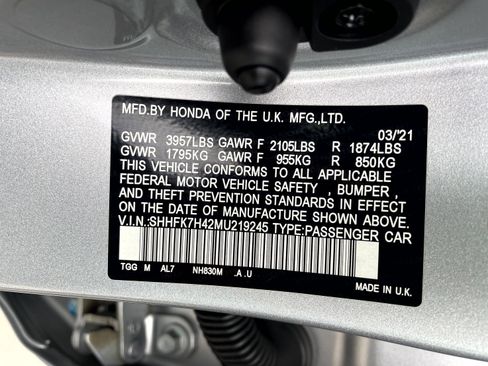 Used 2021 Honda Civic Sport image 19