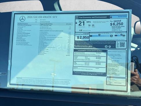 New 2026 Mercedes-Benz GLE 450 4MATIC image 18