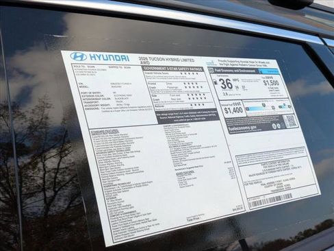 New 2026 Hyundai Tucson Limited image 24