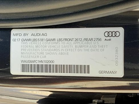 Used 2017 Audi A6 2.0T Premium Plus w/ Premium Plus Package image 35