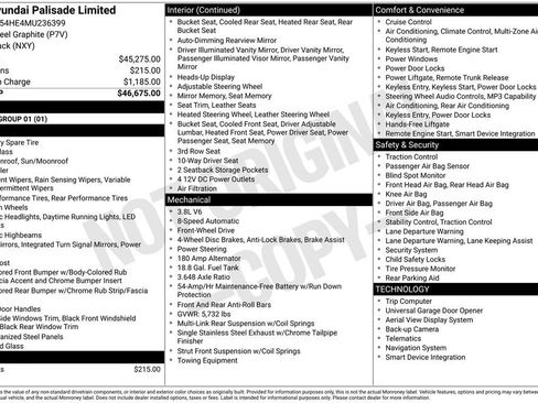Used 2021 Hyundai Palisade Limited FWD image 13