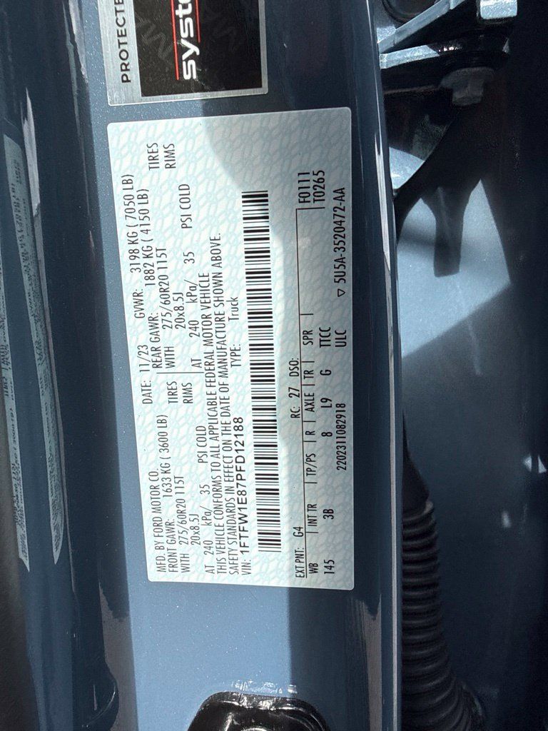 Used 2023 Ford F150 Platinum w/ Equipment Group 701A High AWD/4WD image 41