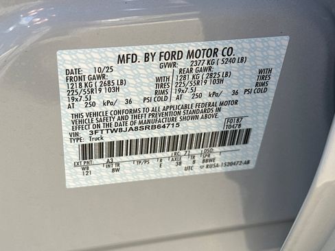 New 2025 Ford Maverick XLT w/ Black Appearance Package image 27