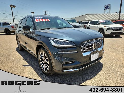Certified 2022 Lincoln Aviator Reserve w/ Equipment Group 201A RWD image 1