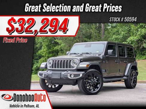 Used 2025 Jeep Wrangler Unlimited Sahara AWD/4WD image 1