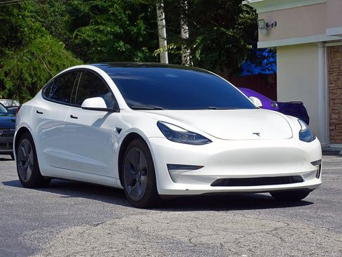 Used 2021 Tesla Model 3 Long Range AWD/4WD image 7