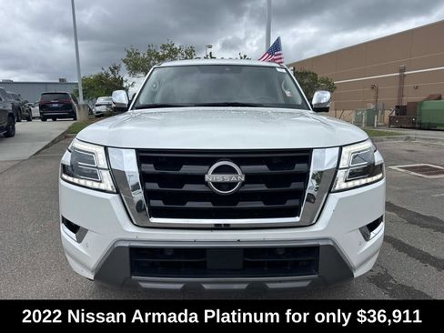 Used 2022 Nissan Armada Platinum RWD image 2