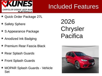 New 2026 Chrysler Pacifica Select w/ S Appearance Package