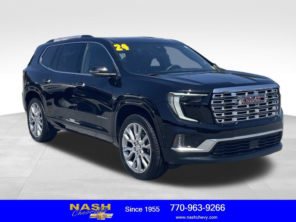 Used 2024 GMC Acadia Denali w/ Super Cruise Package FWD 360° Tour