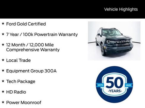 Used 2023 Ford Bronco Sport Outer Banks w/ Tech Package image 6