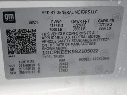 Used 2025 Chevrolet Silverado 1500 RST w/ Protection Package AWD/4WD image 45