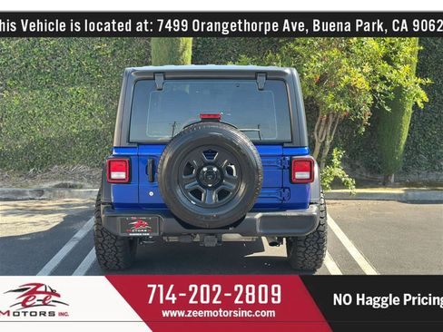 Used 2019 Jeep Wrangler Sport AWD/4WD image 8