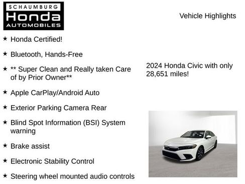 Used 2024 Honda Civic EX image 14