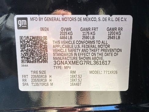 Certified 2024 Chevrolet Equinox RS image 42